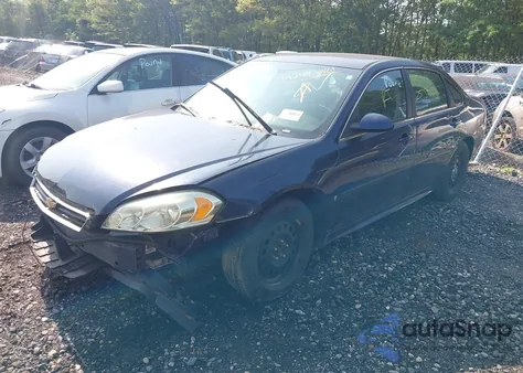 2009 Chevrolet Impala Police z USA, uszkodzony, nr VIN 2G1WS57M691248130